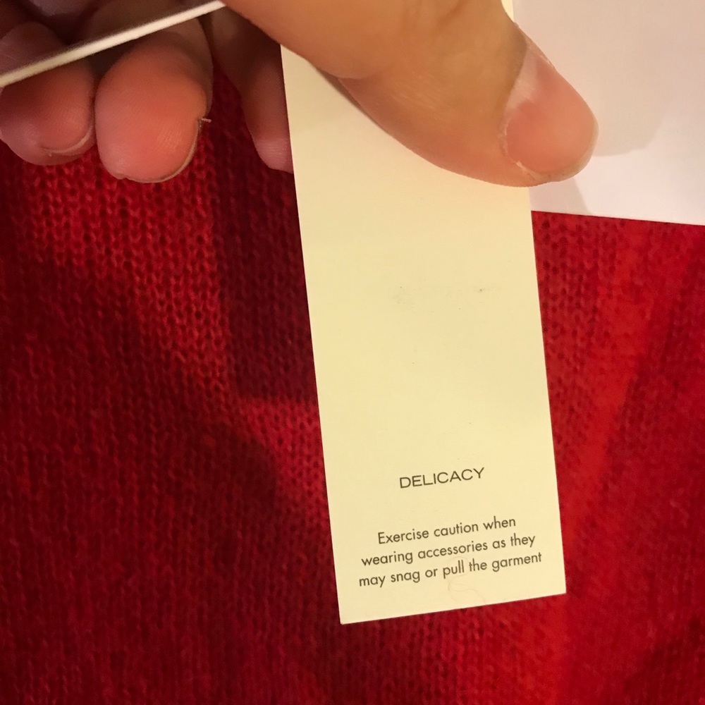 NWT Elizabeth and James Mohair Sweater - Picture 6 of 6